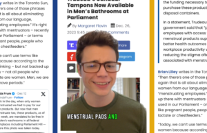 Victor Reacts: The West is a Joke! Tampons for MEN in Canadian Parliament (VIDEO) | The Gateway Pundit