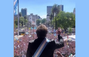 AMAZING! Libertarian Economist Javier Milei Sworn in as Argentina’s President – Then Leads Hundreds of Thousands of Supporters in Chants of “Viva la Libertad!” | The Gateway Pundit