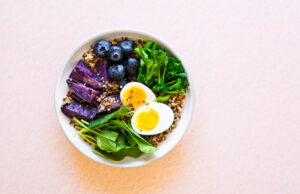 Healthy Purple Potatoes Recipe With Tahini Sauce