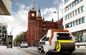 The pothole fixing robot using AI to maintain roads