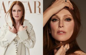 May December’s Julianne Moore Stuns in Harper’s Bazaar UK