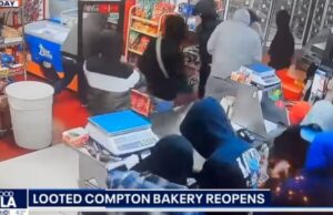 SHOCK VIDEO: Los Angeles Bakery Ransacked By 100 Looters After Driver Crashes Through Storefront (VIDEO) | The Gateway Pundit