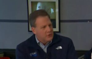 Gov. Chris Sununu Crumbles When Asked About Still Voting For Mentally Gone Trump
