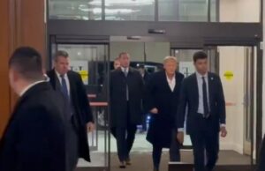 Trump Did Not Look Good When He Arrived In Iowa