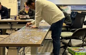 Week Before Iowa Caucuses, Newly Appointed CEO of ‘Never Back Down,’ DeSantis Aligned Super PAC, Spends Time in Office Working on a Jigsaw Puzzle | The Gateway Pundit