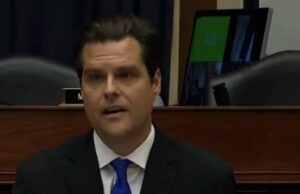 Matt Gaetz Caught On Camera Admitting Trump Plans To Cut People’s Healthcare