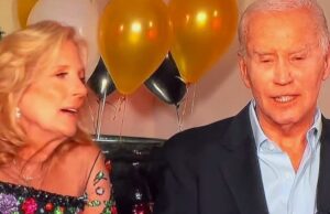 Tawdry Jill Biden Decided to Wear a Bejeweled Flower Garden for New Year’s Eve – As Joe Biden Looks Lost and Talks Nonsense (VIDEO) | The Gateway Pundit