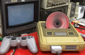 Nintendo PlayStation recreated by YouTuber with a soldering iron and some hot glue