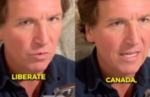 SAVAGE: Tucker Carlson Calls Justin Trudeaus Office Ahead of His Scheduled Visit: “We are Coming to Liberate Canada. We Will Be There Soon” (VIDEO) | The Gateway Pundit