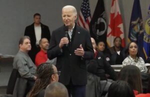 Biden Puts His Foot in His Mouth, Then Lies About Football Skills in Remarks to Auto Workers in Detroit (VIDEO) | The Gateway Pundit