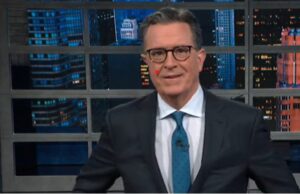 Stephen Colbert Tells Trump That He Will Never Flip Blue States