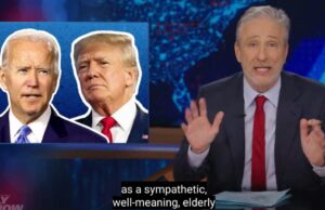 Liberals Have Meltdown After Jon Stewart Mocks Biden in Daily Show Return | The Gateway Pundit
