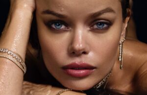 Frida Aasen Shimmers in Logan Hollowell Spring 2024 Jewelry