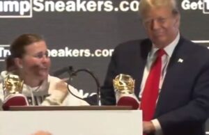 Trump Appears To Be Wearing A Girdle While He Campaigns