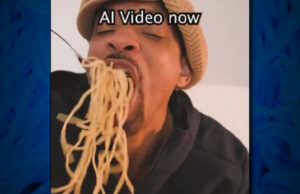 Will Smith parodies viral AI-generated video by actually eating spaghetti