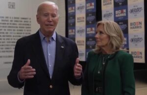 Jill Winces as Biden Struggles to Read Teleprompter During Virtual National Organizing Call (VIDEO) | The Gateway Pundit