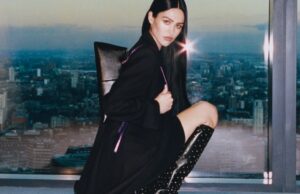 Amelia Gray Takes the Spotlight in Schutz Winter 2024 Ad