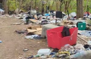 Homeless Camps in Austin, Texas Leaving Behind Mountains of Garbage in Popular Green Space by Creek (VIDEO) | The Gateway Pundit
