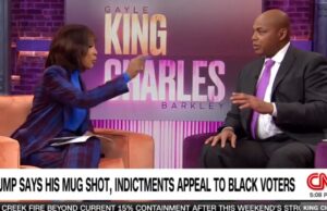 This Is CNN: “I Would Bail You Out”: Gayle King to Charles Barkley After He Vows To Punch Black People Wearing Trump Mug Shot Shirts | The Gateway Pundit