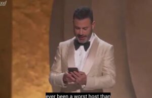 Academy Awards Update: Jimmy Kimmel Reads President Trump’s Truth Social Critique of His Performance Hosting Oscars, Leaves Out Harshest Part (Video) | The Gateway Pundit