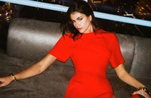 Kaia Gerber Enchants in Valentino Spring 2024 Ad