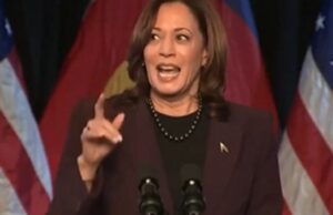 PROJECTION: Kamala Harris Says if Reelected, Trump Will Weaponize the Department of Justice Against His Enemies (VIDEO) | The Gateway Pundit