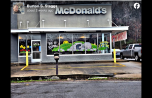 McDonald’s Restaurant Goes Viral for Incredible Jesus-Themed Easter Display | The Gateway Pundit