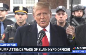 Four American Presidents Were In New York, Only Trump Went To The Wake Of A Slain Police Officer