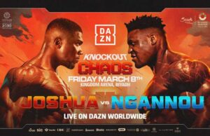 Joshua vs Ngannou Live Stream: How to watch AJ fight in the UK tonight