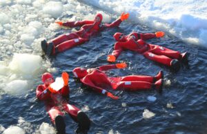 Arctic Ice Floating in Kaldfjord: A Unique and Relaxing Experience