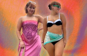 How To Wear A Scarf As A Top, Headband, Sarong, etc.