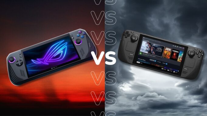 ROG Ally X vs Steam Deck OLED: Which handheld console is best?
