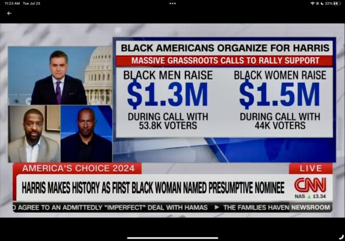 Bakari Sellers Says ‘Win with Black Men’ Raised Over over $1.3M for Kamala Harris