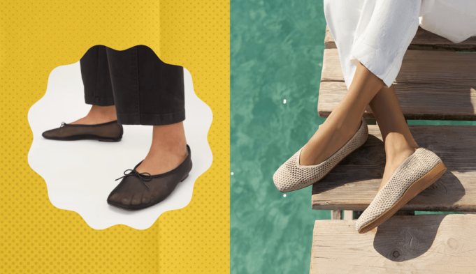 7 Best Mesh Ballet Flats for $150 or Less