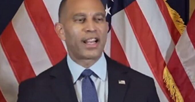 LAUGHABLE: Hakeem Jeffries Says Kamala Harris Has ‘Earned’ the Dem Nomination From the Grassroots Up, Not From the Top Down (VIDEO) | The Gateway Pundit
