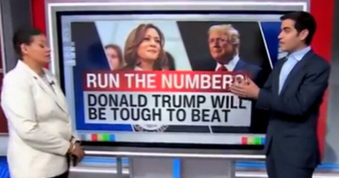 CNN Data Analyst Says it’s Going to be ‘Difficult’ for Kamala Harris to Beat Trump (VIDEO) | The Gateway Pundit