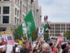 Anti-Israel Protesters Wave the Hamas Flag at Violent Washington DC Protests – Vandalize Statues with “Hamas is Coming” Graffiti | The Gateway Pundit