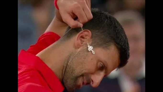 Novak Djokovic Proudly Displays His Christian Cross at Paris Olympics | The Gateway Pundit