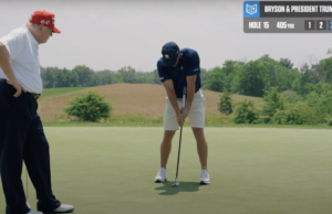 President Trump Joins U.S. Open Champion Bryson DeChambeau For Charity Golf Video – Proves His Worth With Solo Eagle! (VIDEO) | The Gateway Pundit