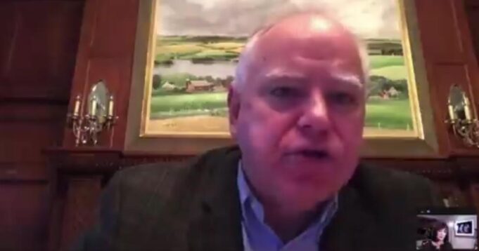 Tim Walz Says During Covid He Isolated and Left His 87-Year-Old Mother, Post-Heart Surgery, Alone in Her Home to Fend For Herself (VIDEO) | The Gateway Pundit