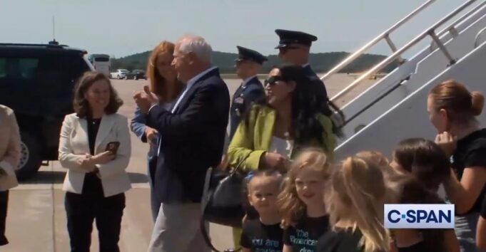 WATCH: Tim Walz Runs Away From Reporters Shouting Questions About His Stolen Valor Scandal | The Gateway Pundit