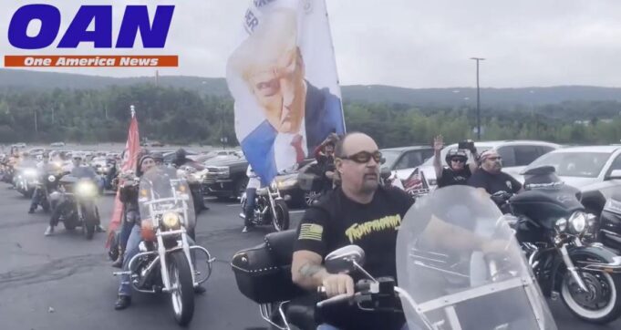 Bikers For Trump Join the THOUSANDS of Patriots Lined Up Hours Before Rally to See President in Key Battleground State of Pennsylvania (VIDEO) | The Gateway Pundit