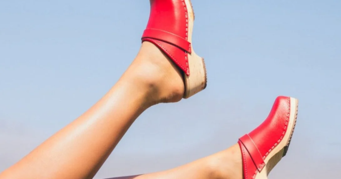 Platform, Heeled, Leather & Rubber