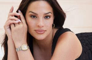 Ashley Graham Enchants in Michele Watches Ad