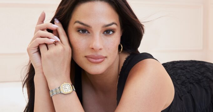Ashley Graham Enchants in Michele Watches Ad