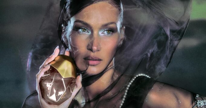 Bella Hadid Stars in Orebella Nightcap Fragrance Ad