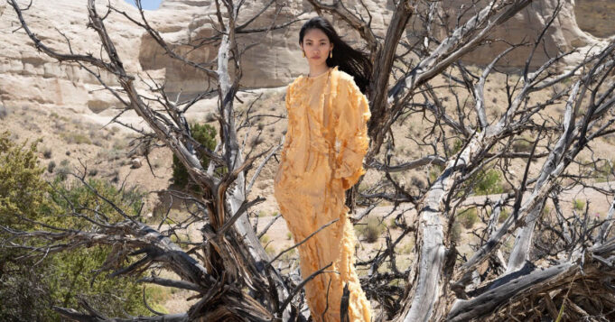 Bottega Veneta Winter 2024 Campaign: A Desert Escape