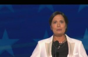 Former Trump Press Secretary Speaks At Democratic Convention To Endorse Kamala Harris