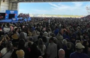 Kamala Harris Holds What Looks Michigan’s Largest Democratic Campaign Event In Years