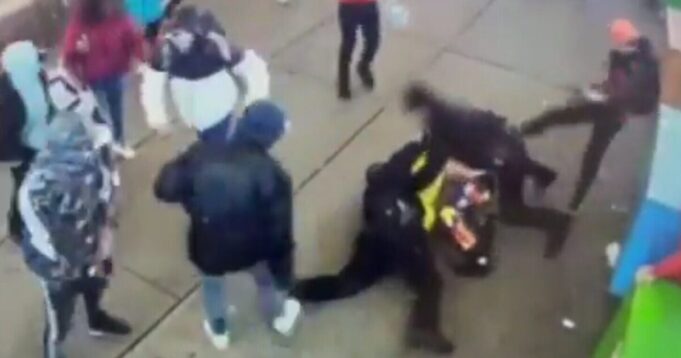 Illegal Bailed Out By ‘Santuary Church’ After Savage Times Square Cop Beating Arrested Again | The Gateway Pundit